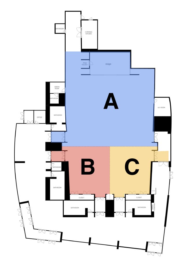 Map of Room Locations,